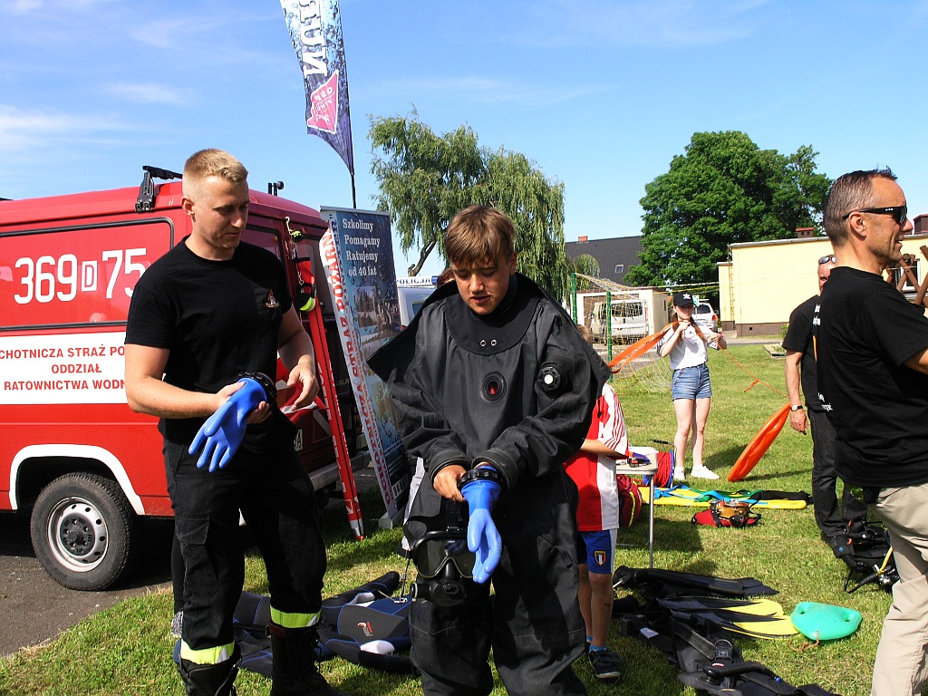 Pinoter szkolił podopiecznych Domu Dziecka w Golance Dolnej
