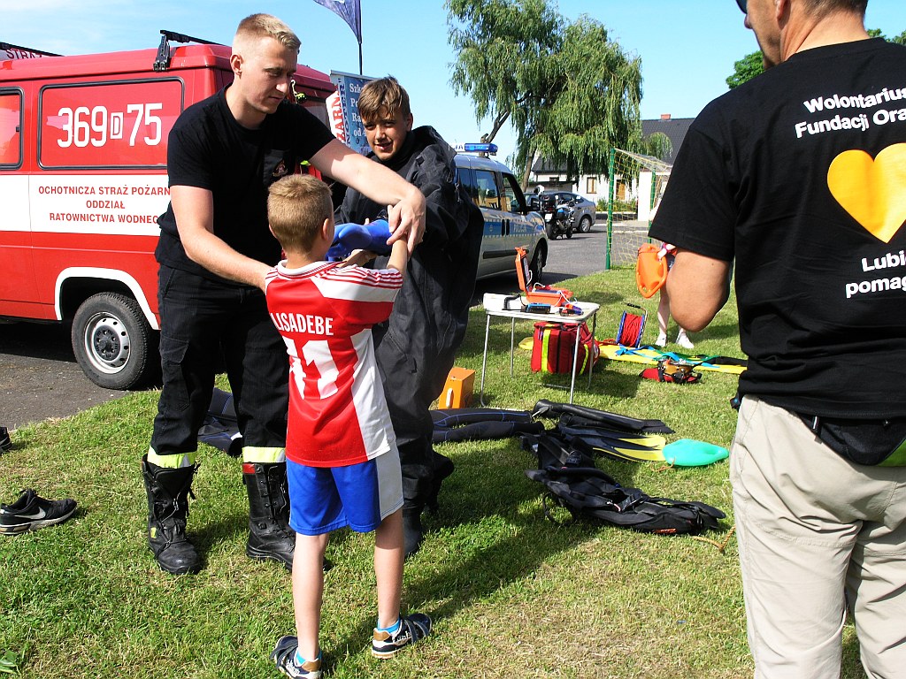 Pinoter szkolił podopiecznych Domu Dziecka w Golance Dolnej