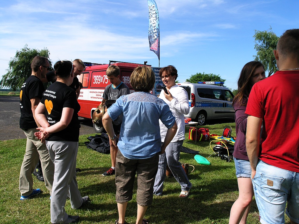 Pinoter szkolił podopiecznych Domu Dziecka w Golance Dolnej