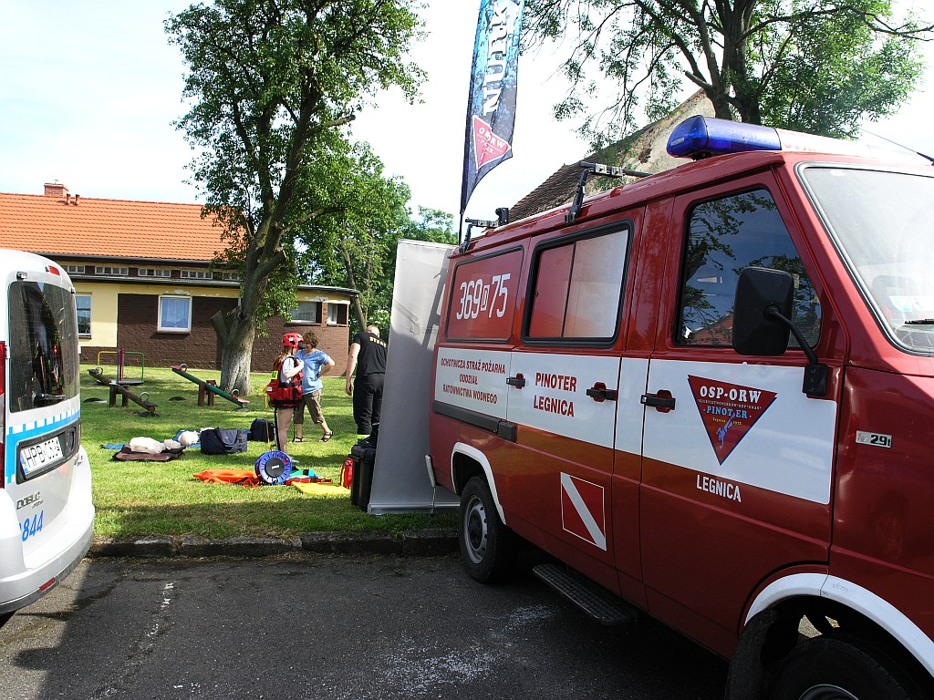 Pinoter szkolił podopiecznych Domu Dziecka w Golance Dolnej