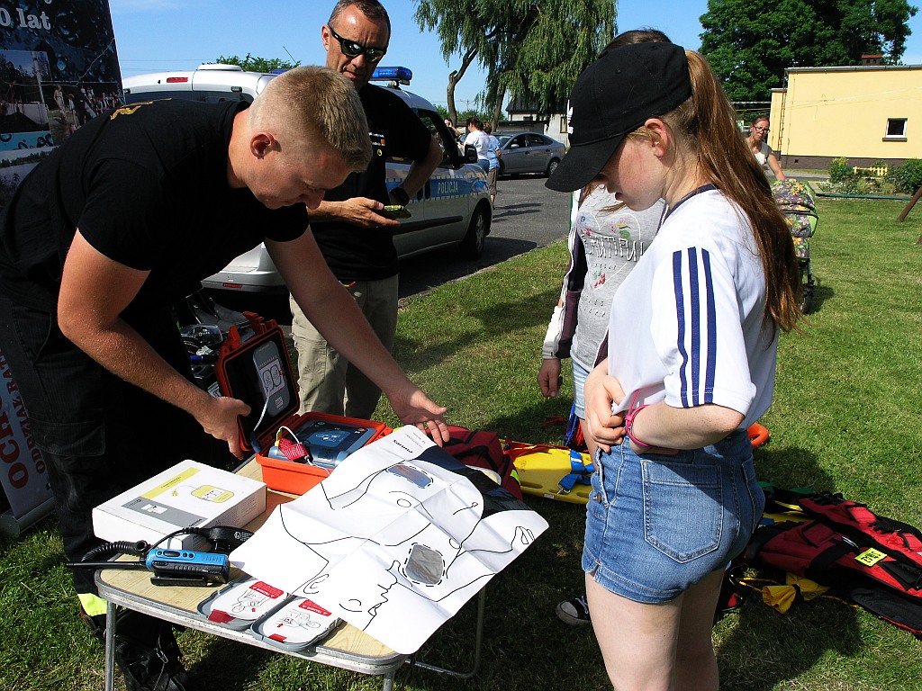 Pinoter szkolił podopiecznych Domu Dziecka w Golance Dolnej