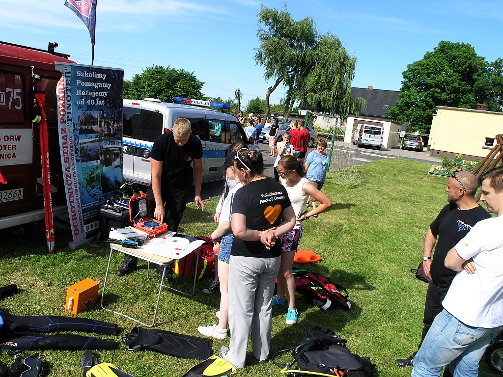 Pinoter szkolił podopiecznych Domu Dziecka w Golance Dolnej
