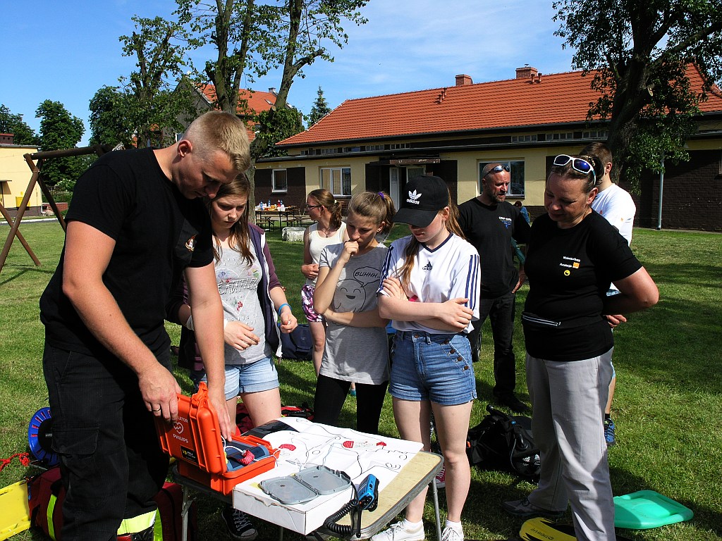 Pinoter szkolił podopiecznych Domu Dziecka w Golance Dolnej