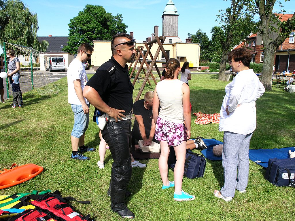 Pinoter szkolił podopiecznych Domu Dziecka w Golance Dolnej