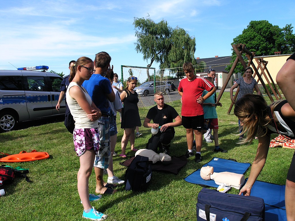 Pinoter szkolił podopiecznych Domu Dziecka w Golance Dolnej