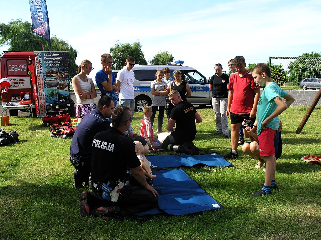 Pinoter szkolił podopiecznych Domu Dziecka w Golance Dolnej