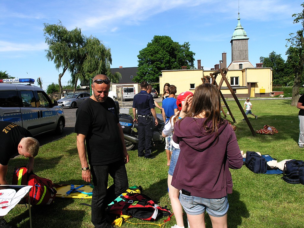 Pinoter szkolił podopiecznych Domu Dziecka w Golance Dolnej