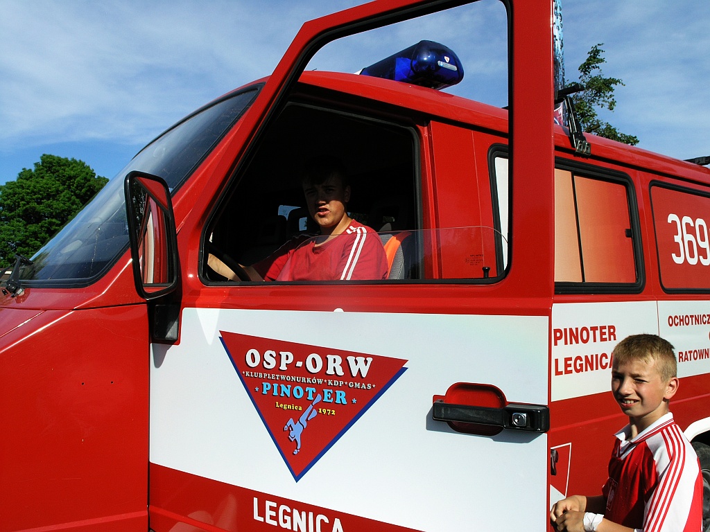 Pinoter szkolił podopiecznych Domu Dziecka w Golance Dolnej