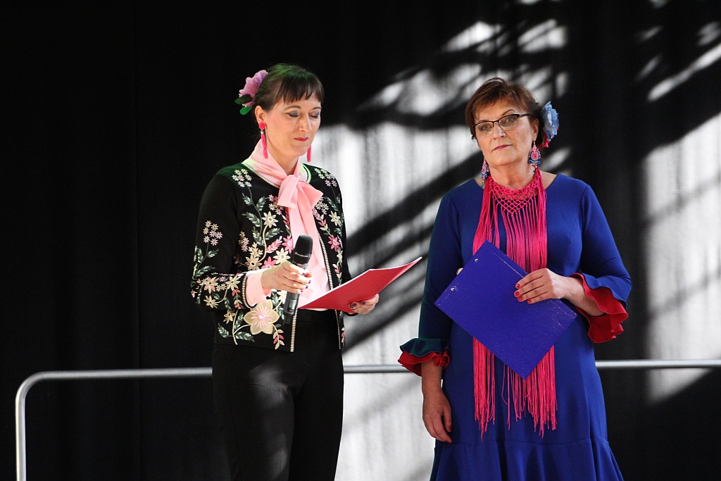 Ogniste tancerki Flamenco wystąpiły w Sali Maneżowej