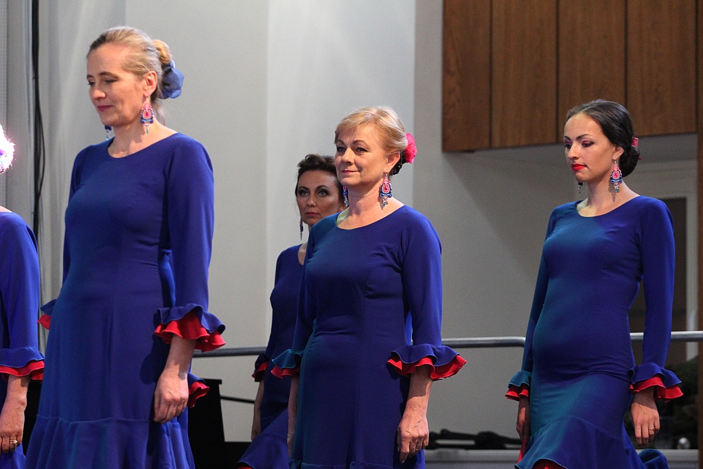 Ogniste tancerki Flamenco wystąpiły w Sali Maneżowej