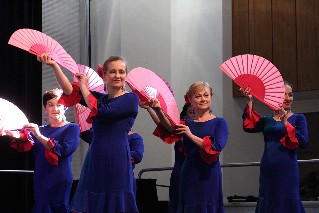 Ogniste tancerki Flamenco wystąpiły w Sali Maneżowej
