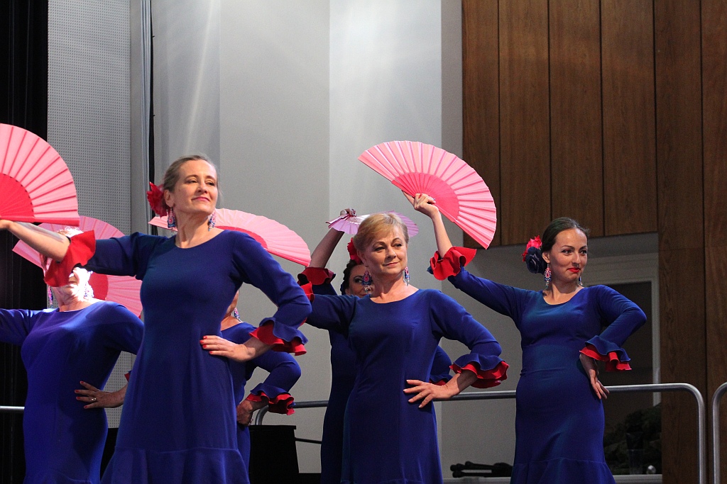 Ogniste tancerki Flamenco wystąpiły w Sali Maneżowej