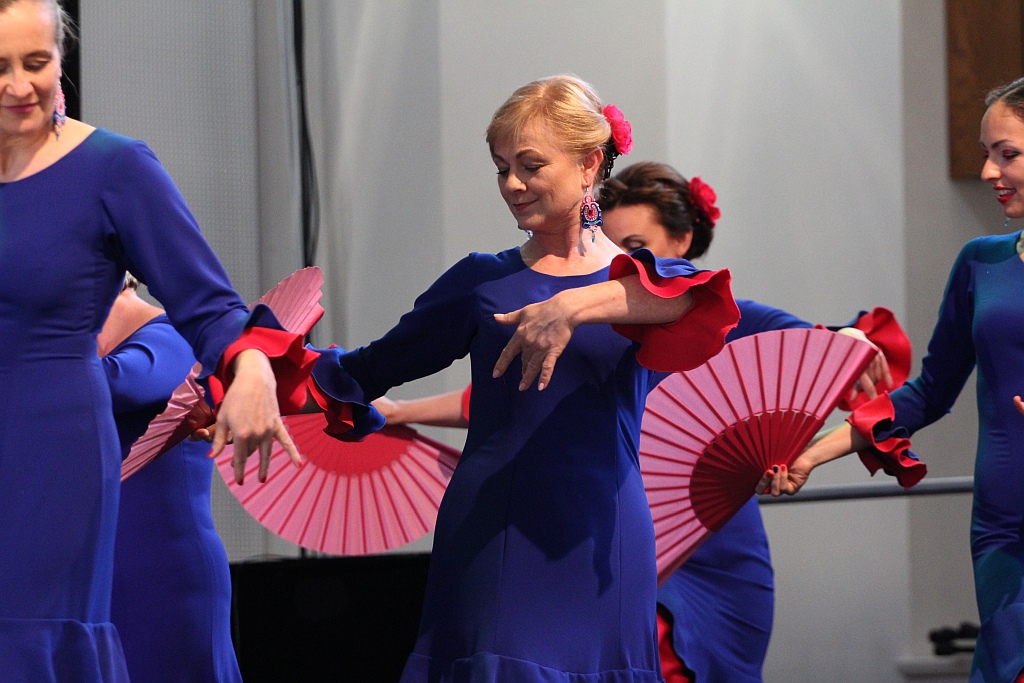 Ogniste tancerki Flamenco wystąpiły w Sali Maneżowej