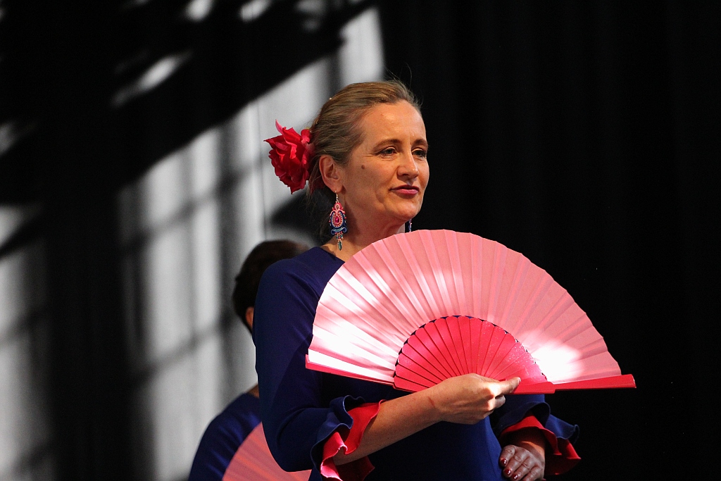 Ogniste tancerki Flamenco wystąpiły w Sali Maneżowej