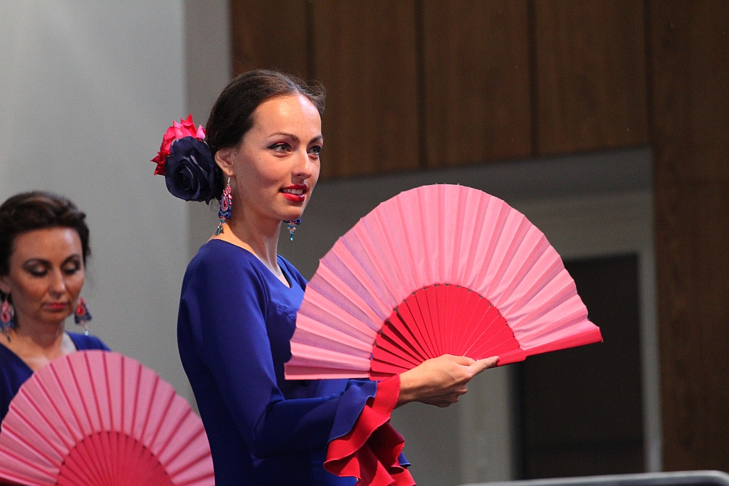 Ogniste tancerki Flamenco wystąpiły w Sali Maneżowej