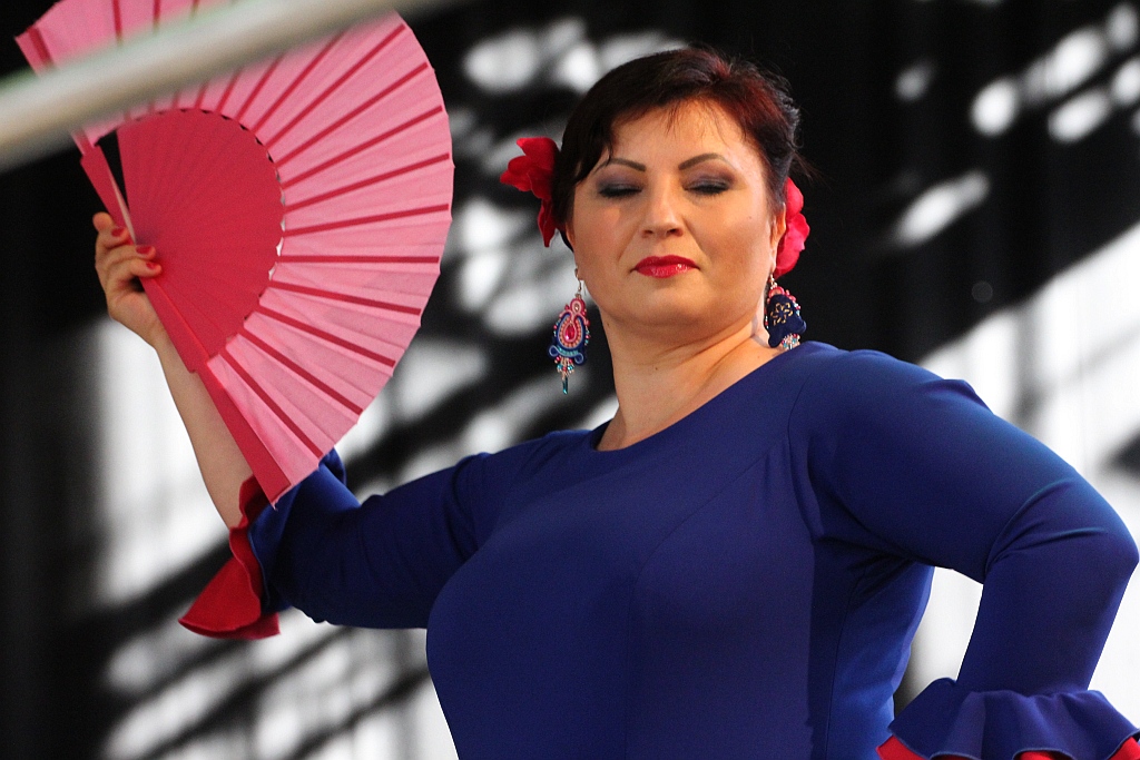 Ogniste tancerki Flamenco wystąpiły w Sali Maneżowej