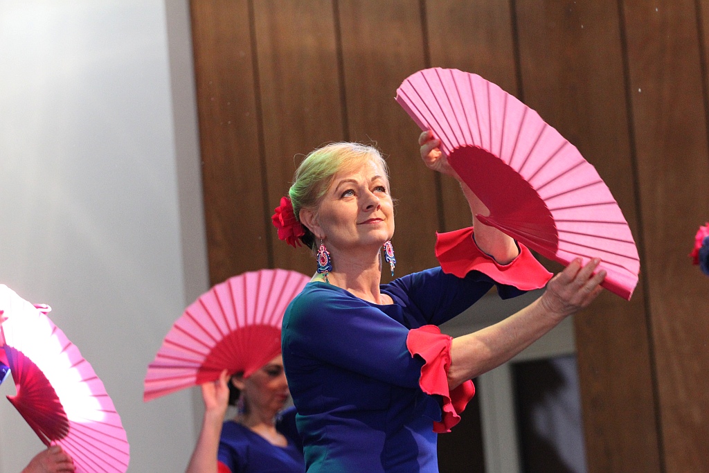 Ogniste tancerki Flamenco wystąpiły w Sali Maneżowej