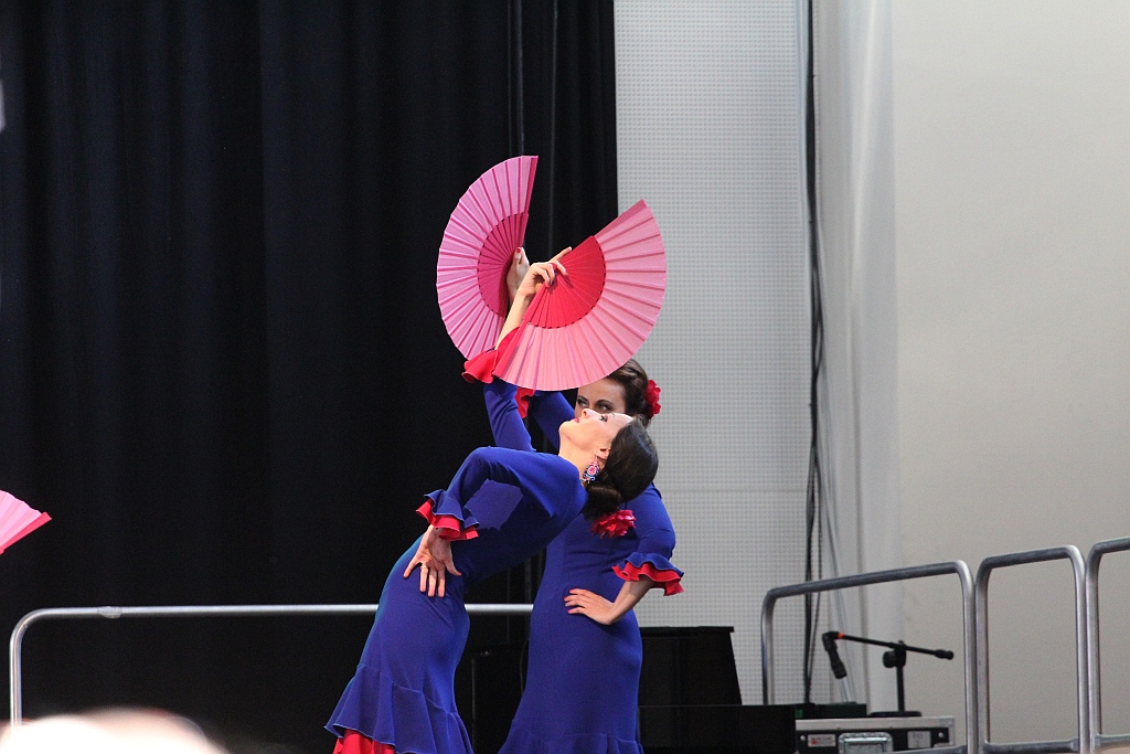 Ogniste tancerki Flamenco wystąpiły w Sali Maneżowej