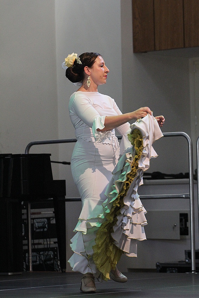 Ogniste tancerki Flamenco wystąpiły w Sali Maneżowej