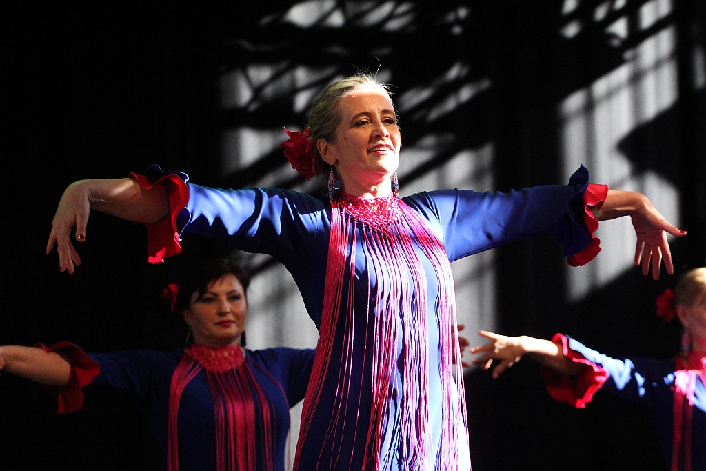 Ogniste tancerki Flamenco wystąpiły w Sali Maneżowej