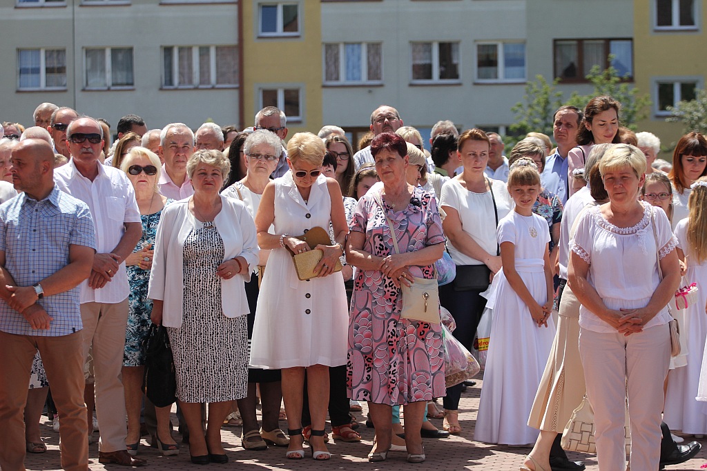Procesja Bożego Ciała w parafii Matki Bożej Królowej Polski