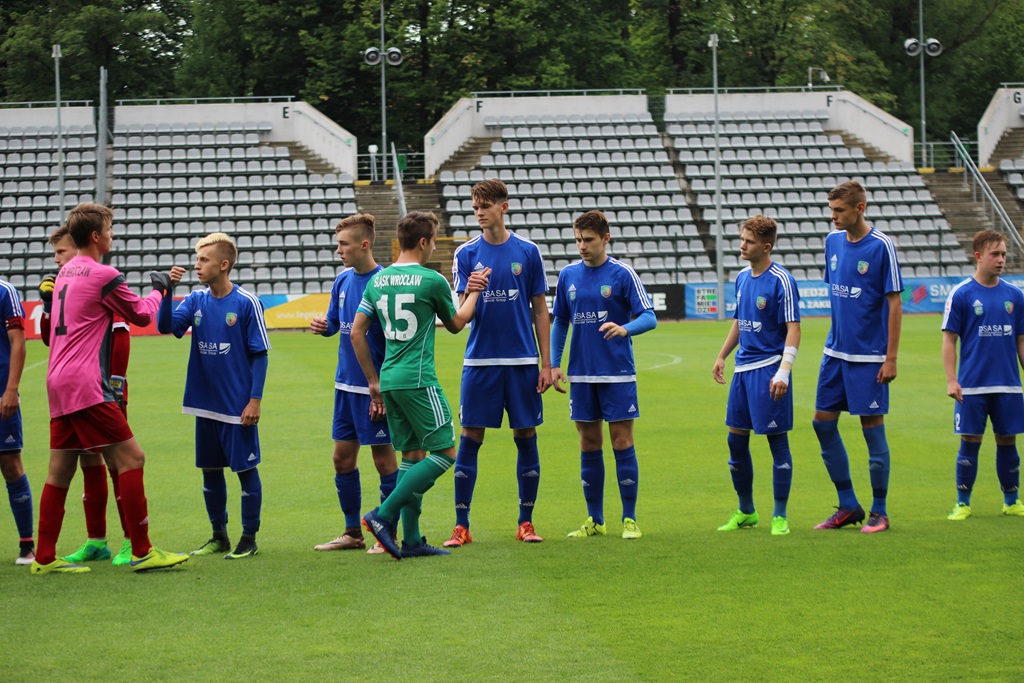 Juniorzy Miedzi Legnica pewnie wygrali ze Śląskiem Wrocław