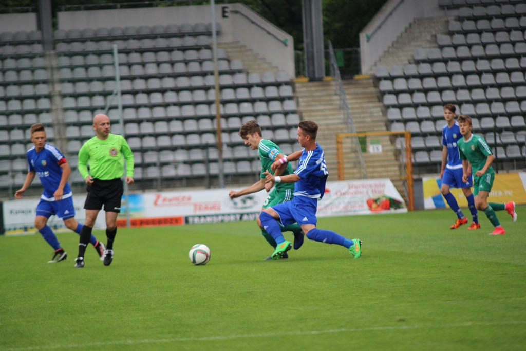 Juniorzy Miedzi Legnica pewnie wygrali ze Śląskiem Wrocław
