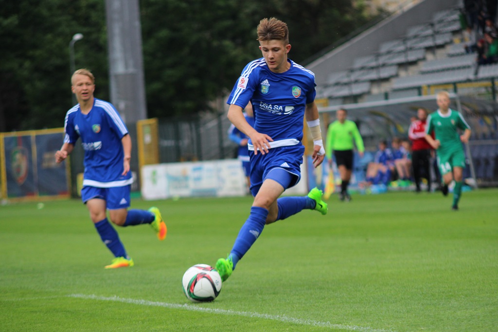 Juniorzy Miedzi Legnica pewnie wygrali ze Śląskiem Wrocław