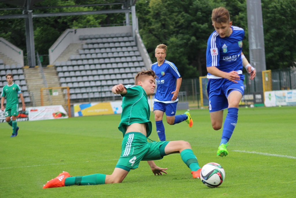 Juniorzy Miedzi Legnica pewnie wygrali ze Śląskiem Wrocław