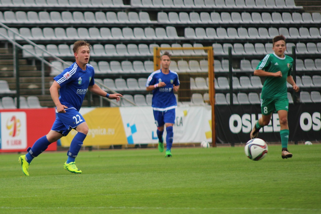 Juniorzy Miedzi Legnica pewnie wygrali ze Śląskiem Wrocław