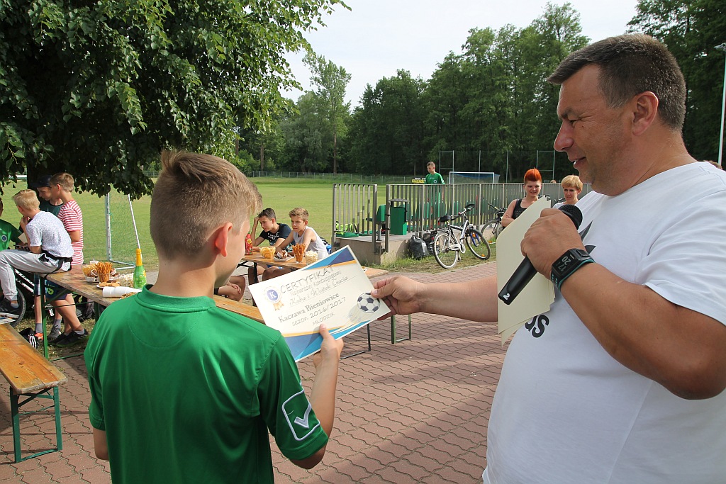 Zakończenie  sezonu  młodzików   Kaczawy  Bieniowice
