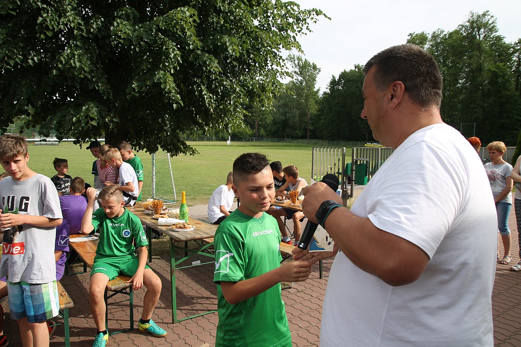 Zakończenie  sezonu  młodzików   Kaczawy  Bieniowice
