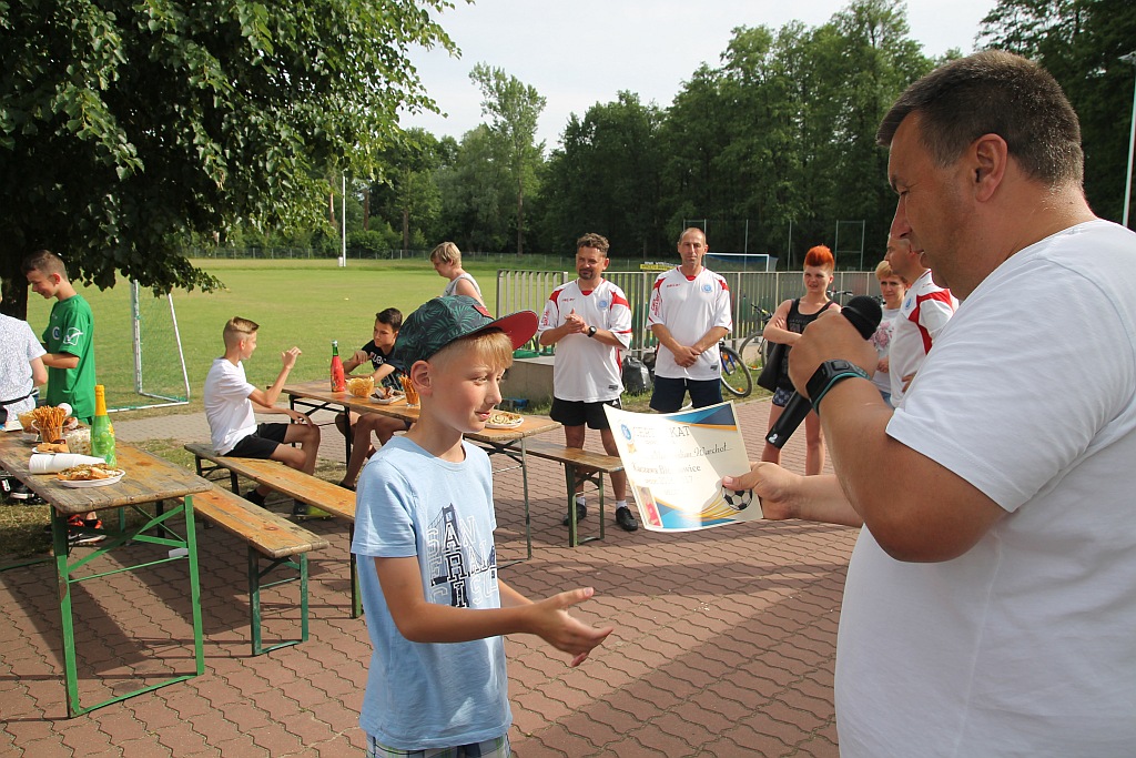 Zakończenie  sezonu  młodzików   Kaczawy  Bieniowice