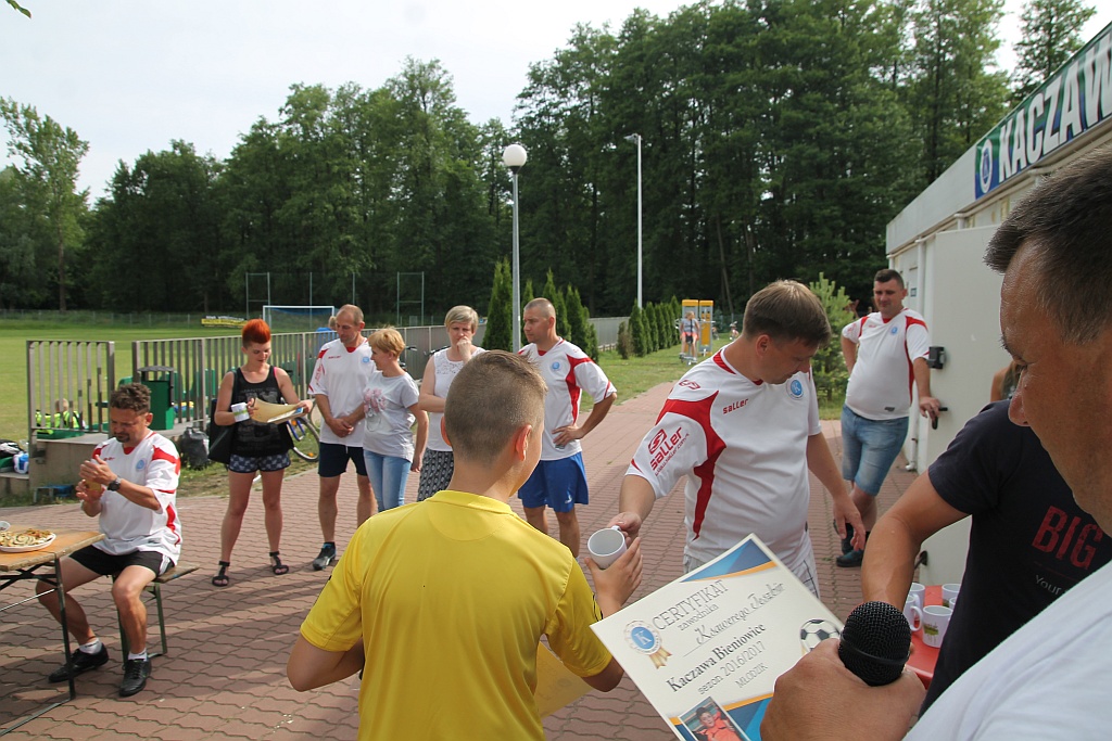 Zakończenie  sezonu  młodzików   Kaczawy  Bieniowice