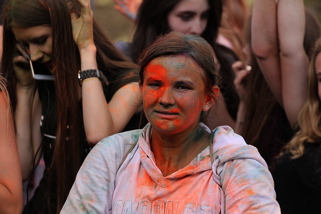 Holi Festiwal - Święto Kolorów podczas Święta Legnicy