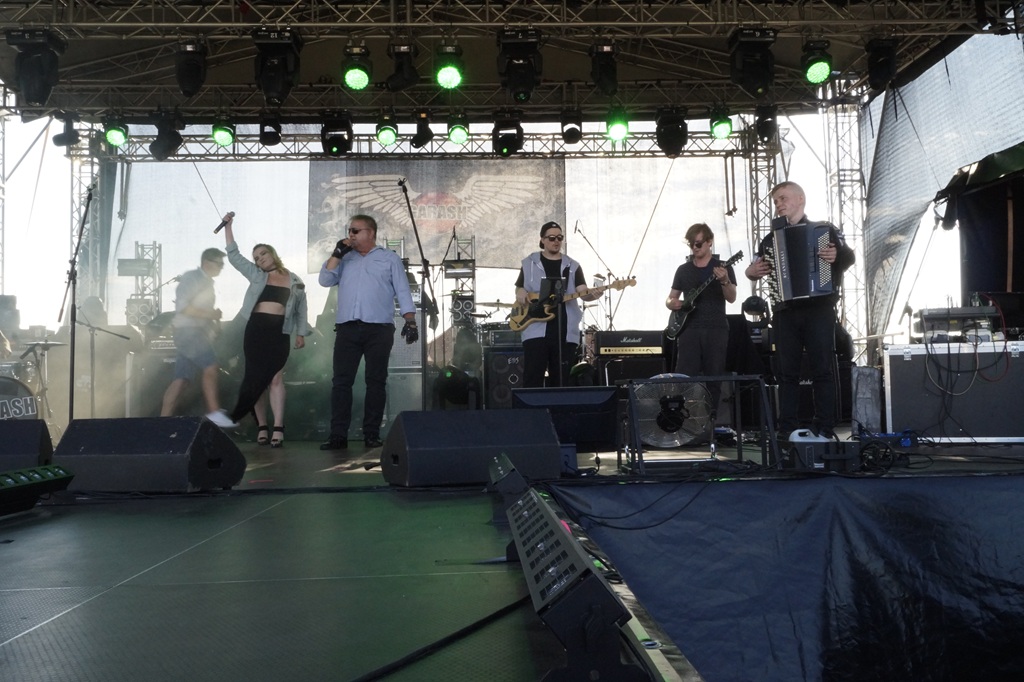 Folkrockowy Garash rozpoczął drugi dzień Święta Legnicy