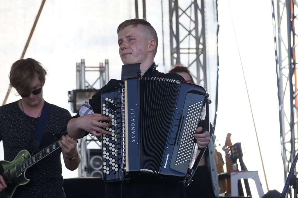 Folkrockowy Garash rozpoczął drugi dzień Święta Legnicy