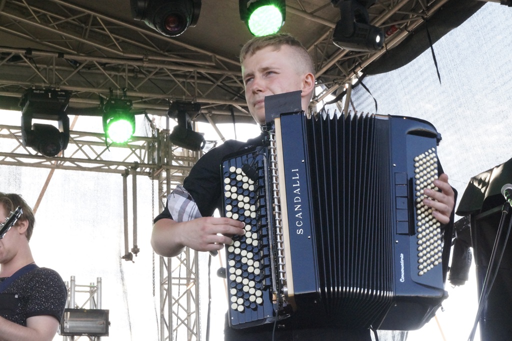 Folkrockowy Garash rozpoczął drugi dzień Święta Legnicy
