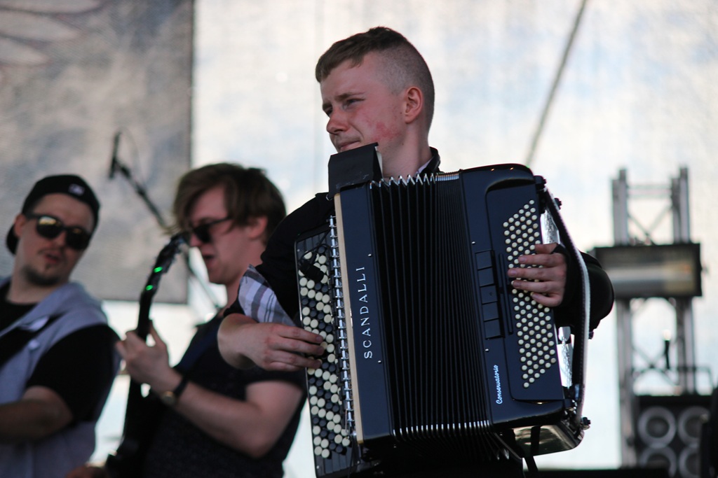Folkrockowy Garash rozpoczął drugi dzień Święta Legnicy