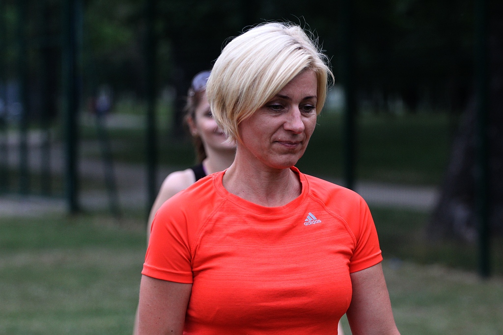Chodzili z OSiRem.  Chodzę bo lubię Nordic Walking
