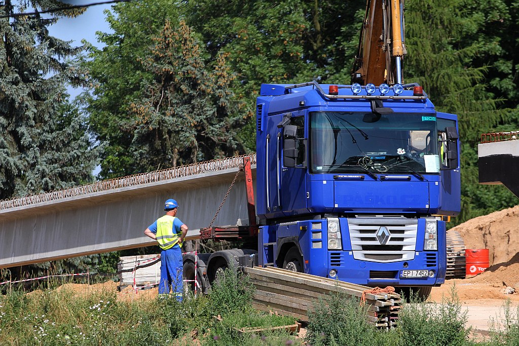 Relacja z budowy ZDP. Zobaczcie, jak powstaje most na Kaczawie