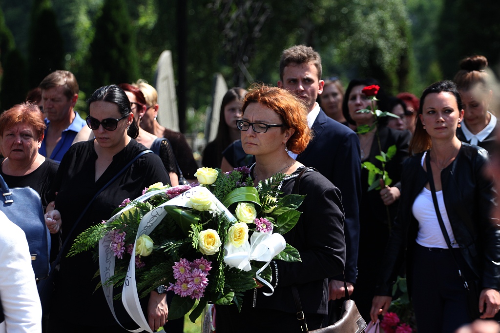Blisko tysiąc osób przyszło pożegnać Joannę Maciejewską