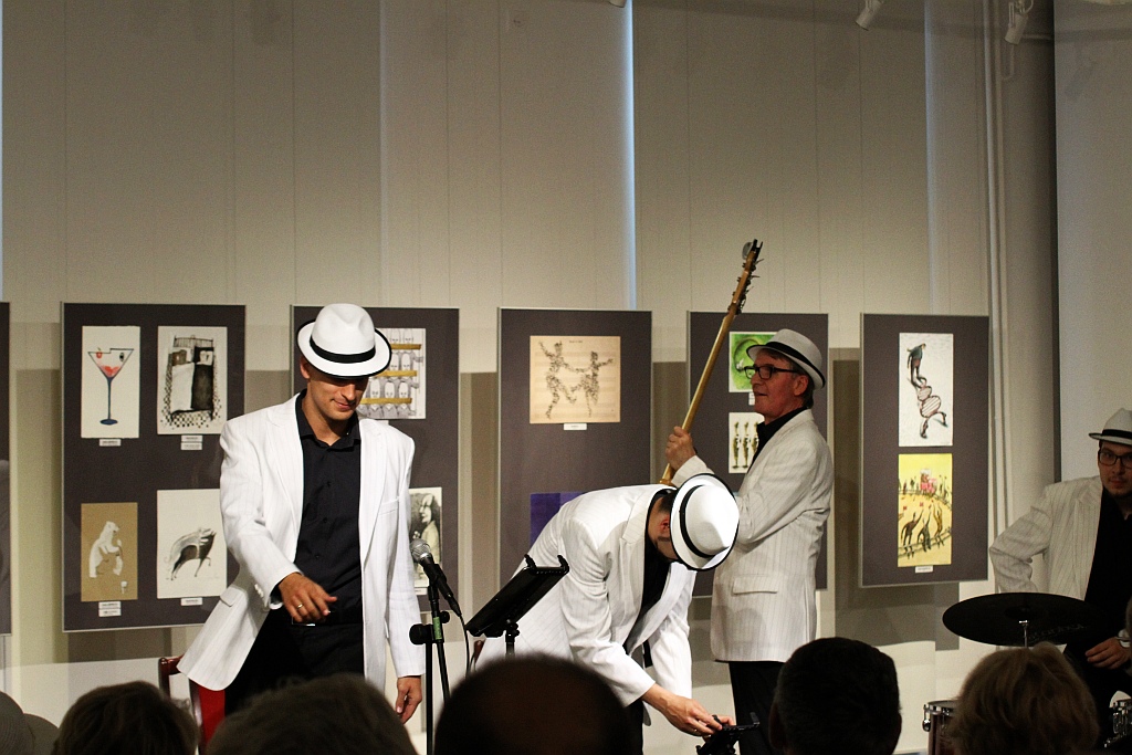 Karpeta Jazz Brothers z Wrocławia zagrał w Muzeum Miedzi 
