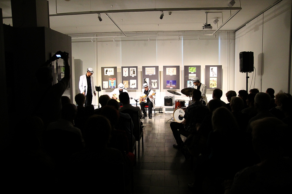 Karpeta Jazz Brothers z Wrocławia zagrał w Muzeum Miedzi 

