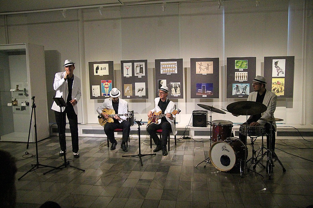 Karpeta Jazz Brothers z Wrocławia zagrał w Muzeum Miedzi 
