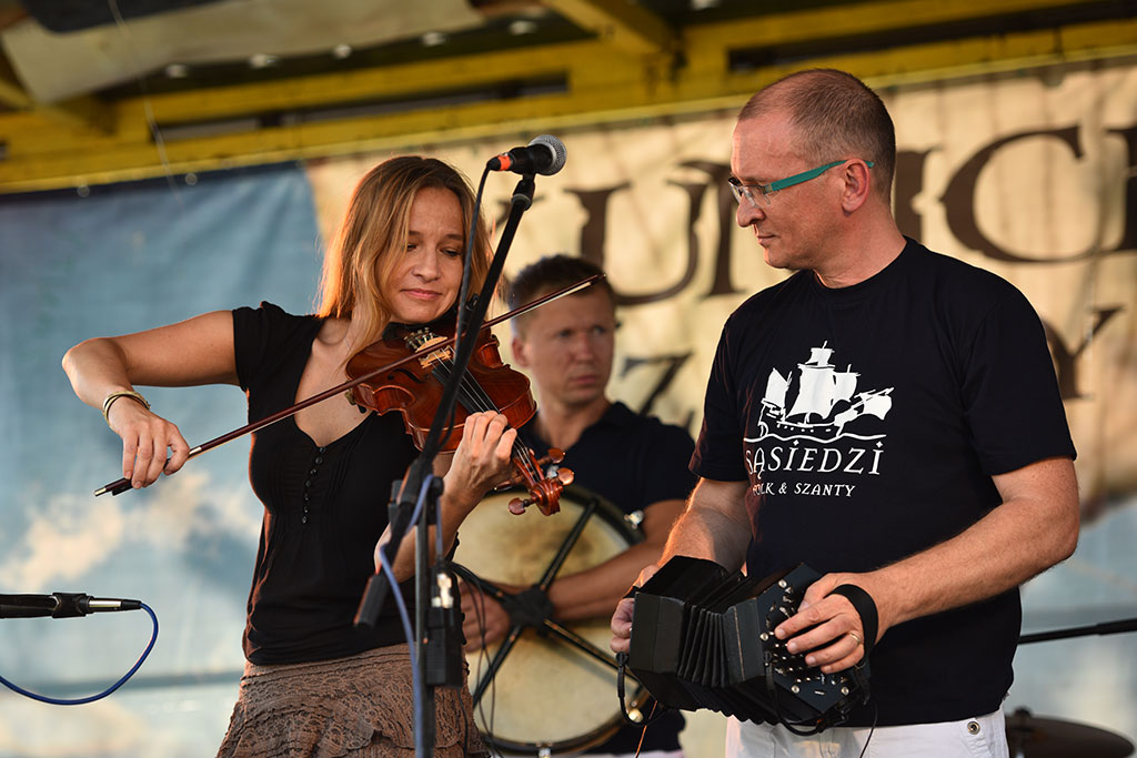 „Sąsiedzi” folk celtycki rozbrzmiewał na kunickim szantowisku