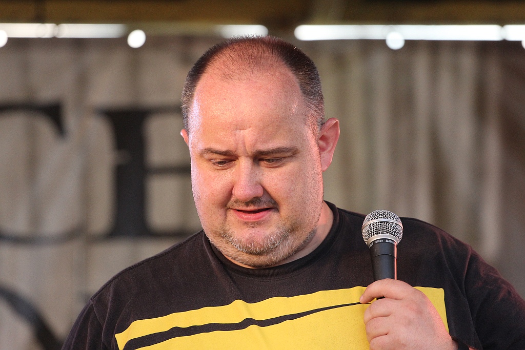 Banana Boat - wielki banan podzielony na pięć  części