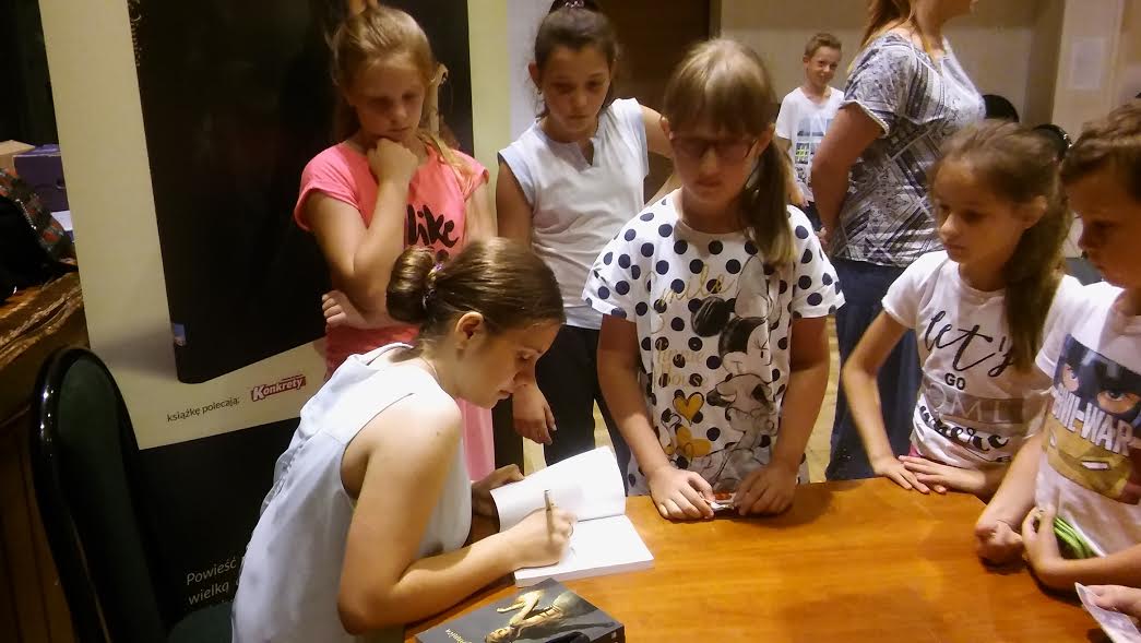 Maja Górska spotkała się z dziećmi w Domu Kultury Atrium