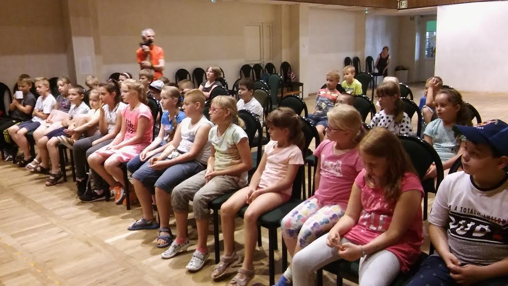 Maja Górska spotkała się z dziećmi w Domu Kultury Atrium