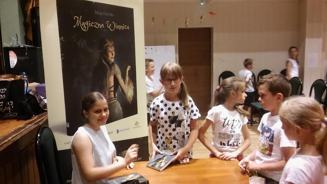 Maja Górska spotkała się z dziećmi w Domu Kultury Atrium